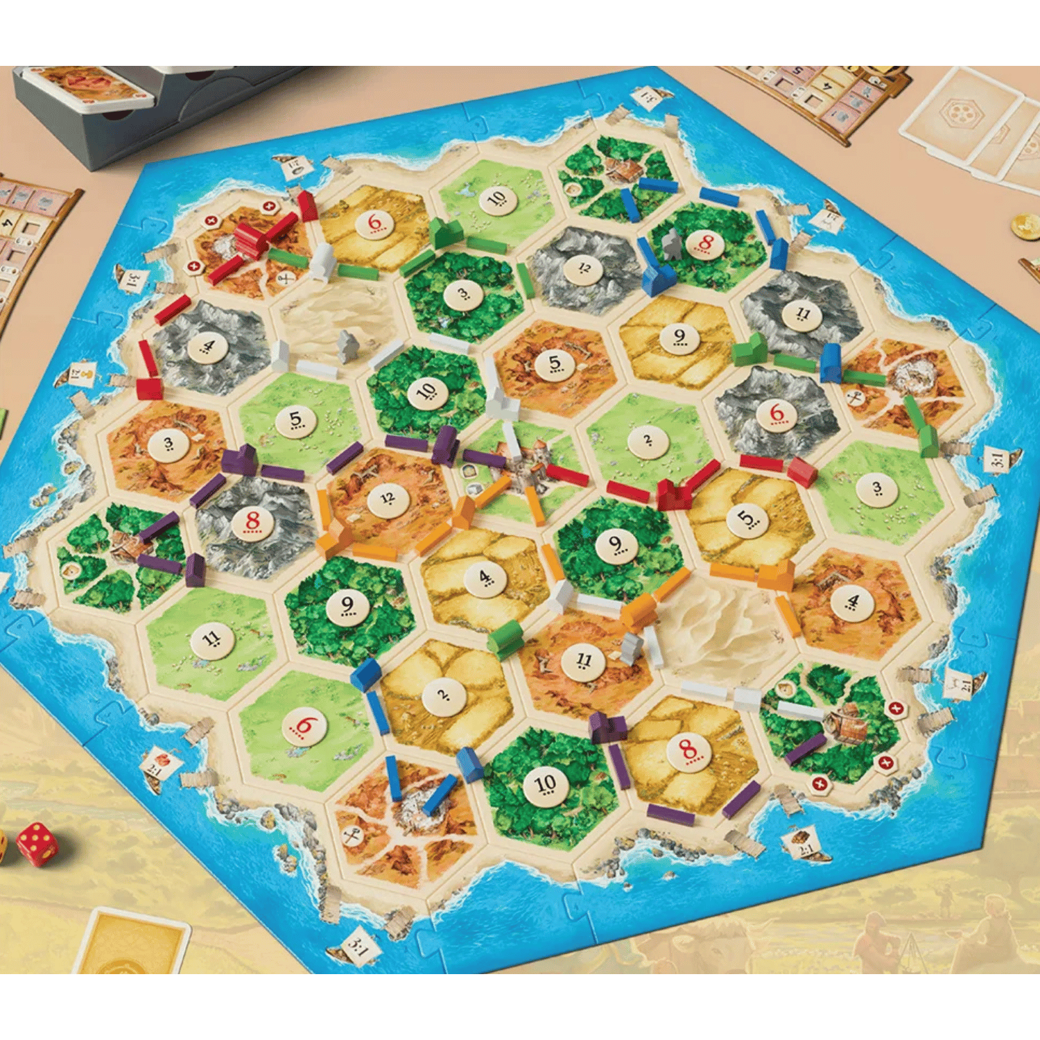 CATAN - Traders & Barbarians 5-6 Player Expansion