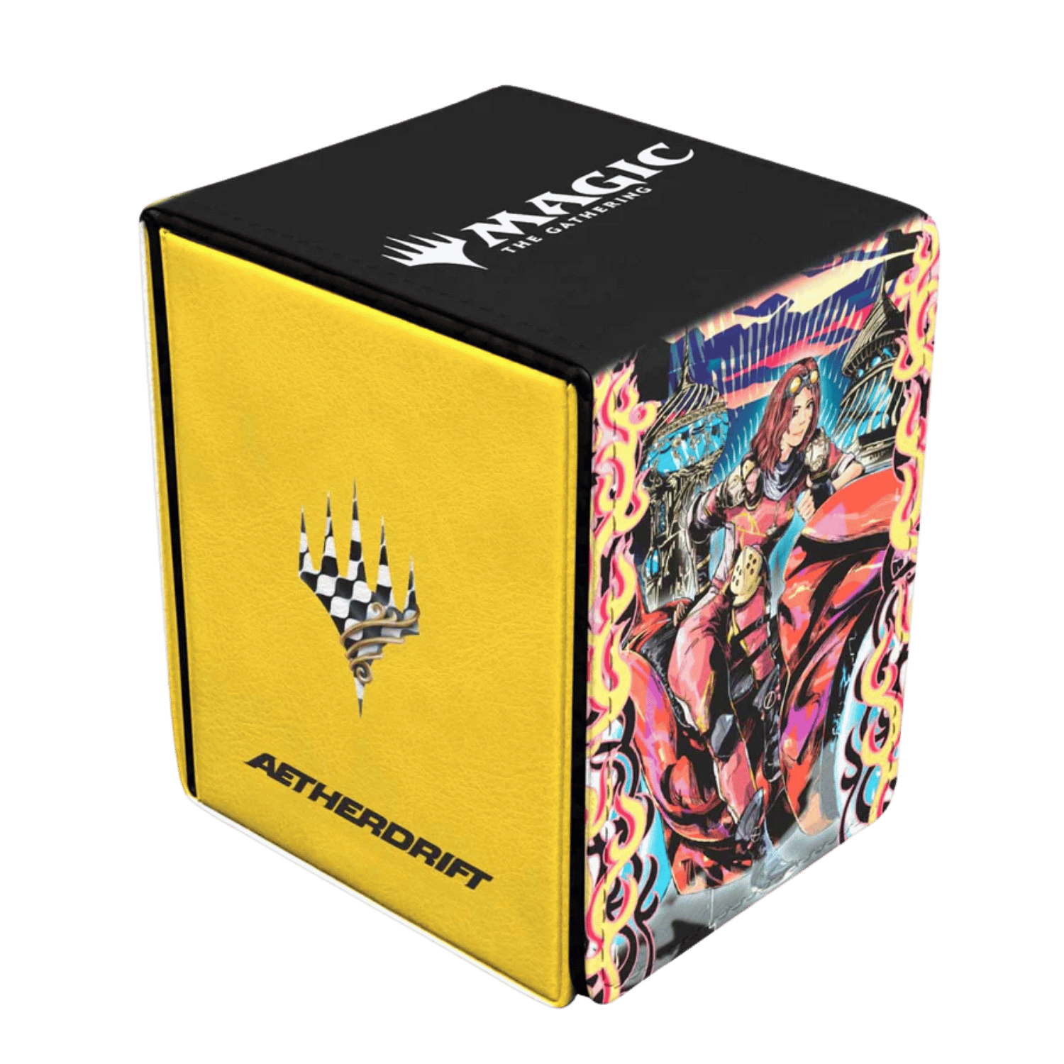 Ultra Pro Deck Box: MTG Aetherdrift - Chandra, Spark Hunter