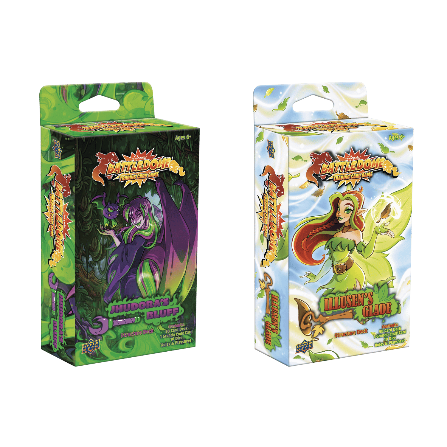 Neopets Battledome TCG: Jhudora's Bluff / Illusen's Glade