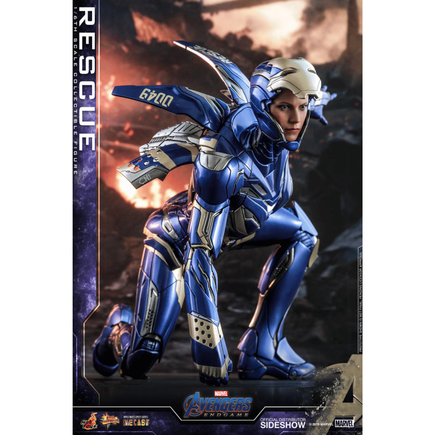 Iron Studios - Pepper Pots Rescue Suit - Avengers: Endgame Mini Co.Heroes PVC