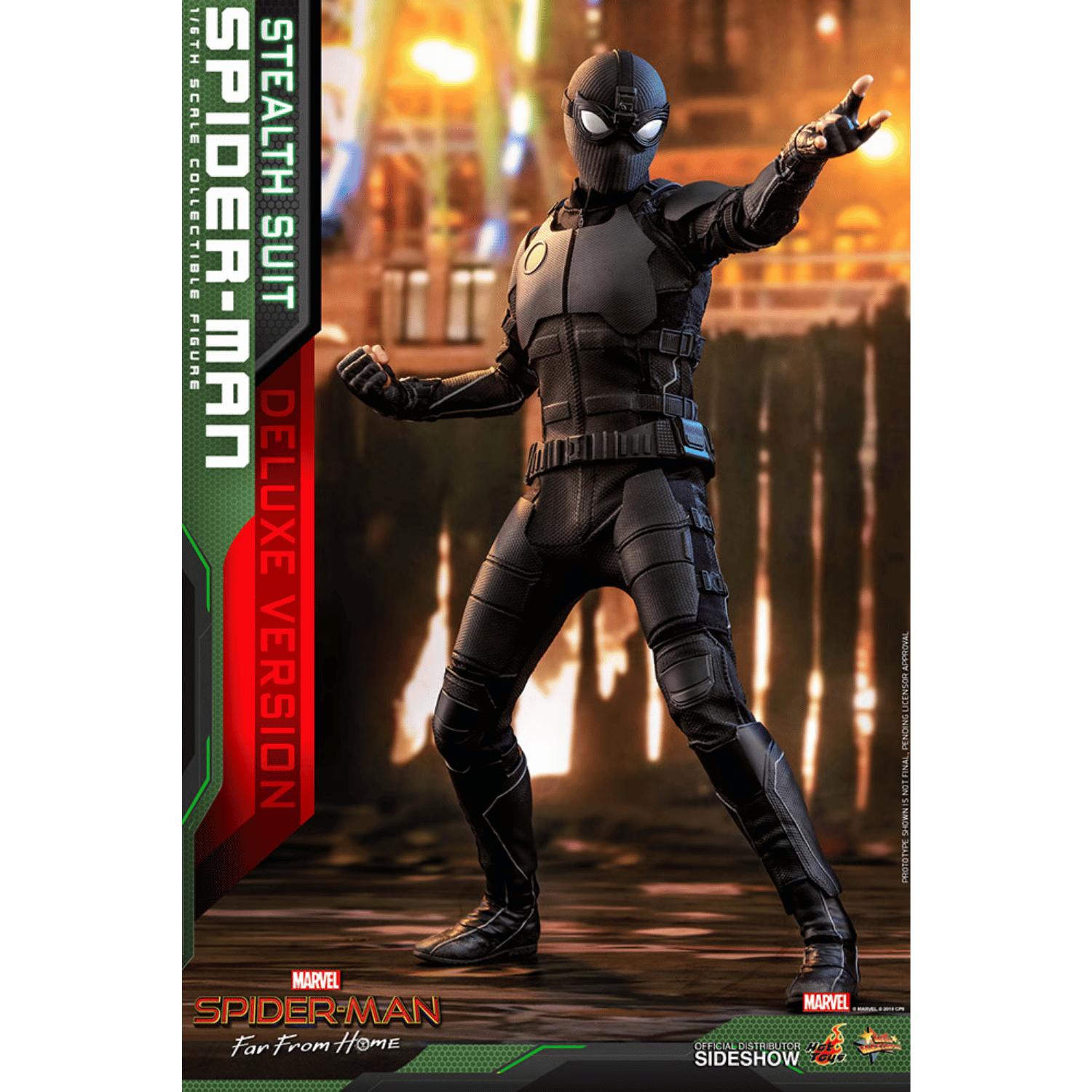 HOT TOYS MOVIE Masterpiece Spider-Man Far From Home Stealth Suit Ver. 1