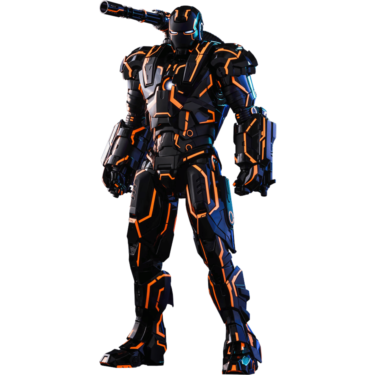 Marvel Studios: Iron Man 2: Neon Tech War Machine MMS553D35 - 1