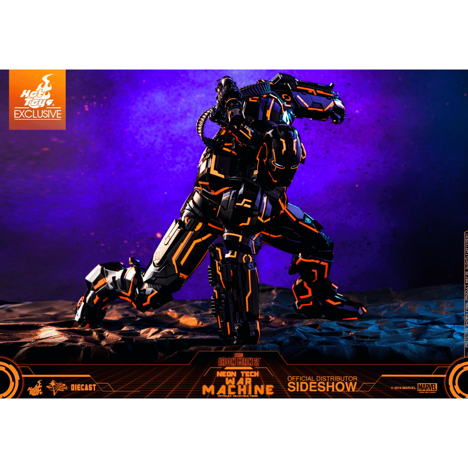 Marvel Studios: Iron Man 2: Neon Tech War Machine MMS553D35 - 1