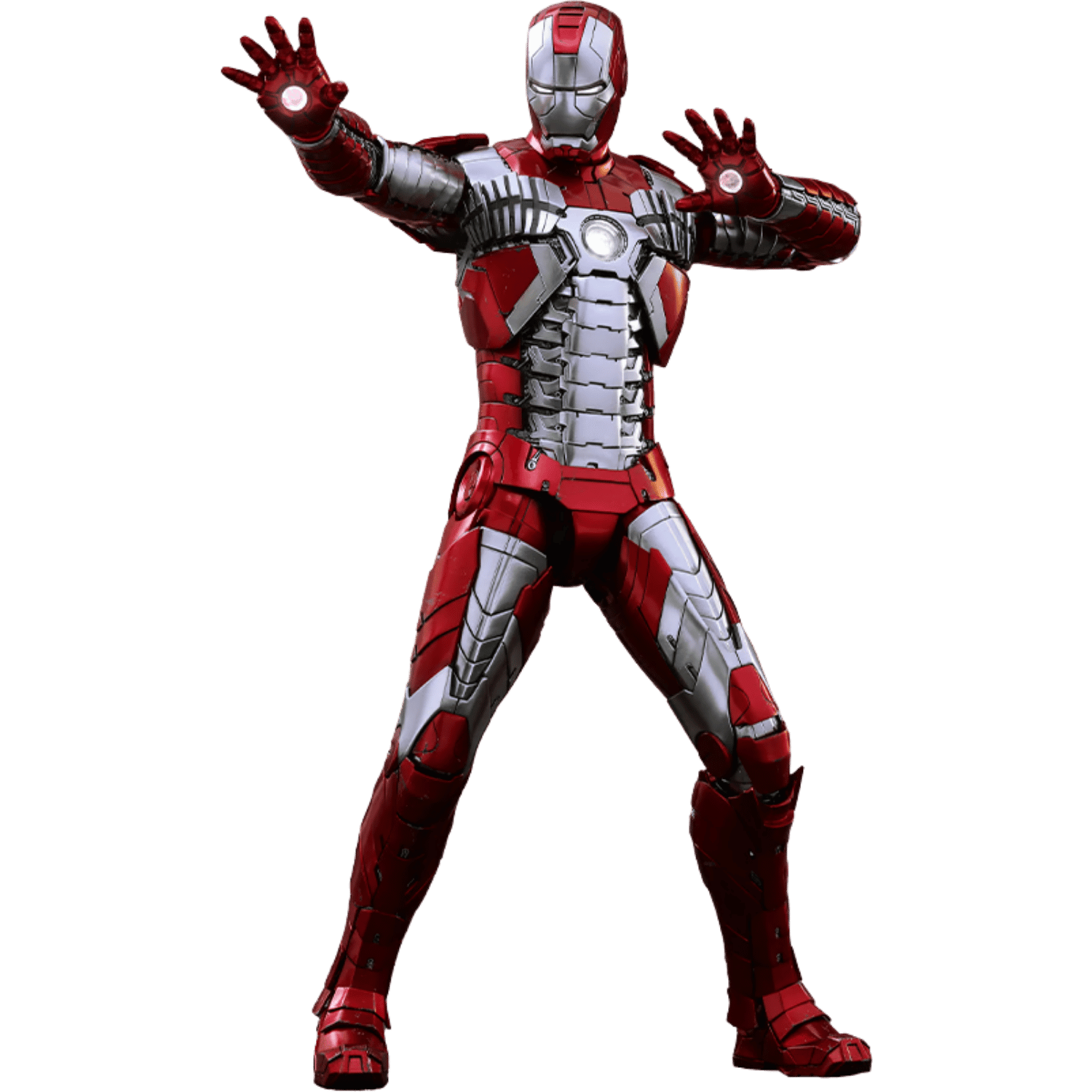 Iron Man Mark V Diecast フィギュア Marvel Studios: Iron Man 2: Iron Man Mark V - 1/6th Scale
