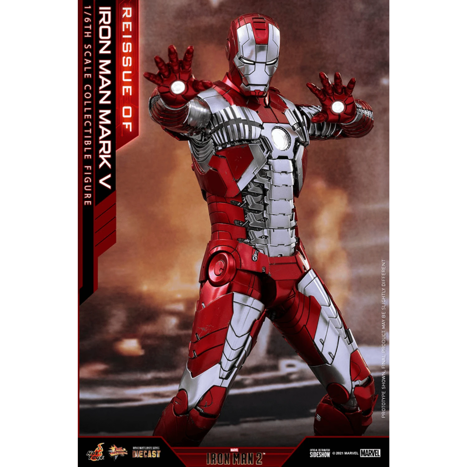 Marvel Studios: Iron Man 2: Iron Man Mark V - 1/6th Scale