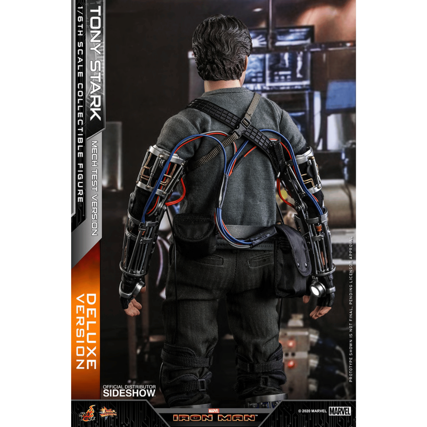 stark 1/6 Iron Man Tony Stark Mech Test Deluxe Version Figure Hot