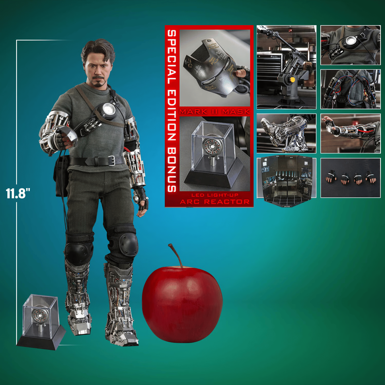 Hot toys Figurine 1/6 Tony Stark Mech Test - Pop Culture et Cinéma - Rue du Commerce