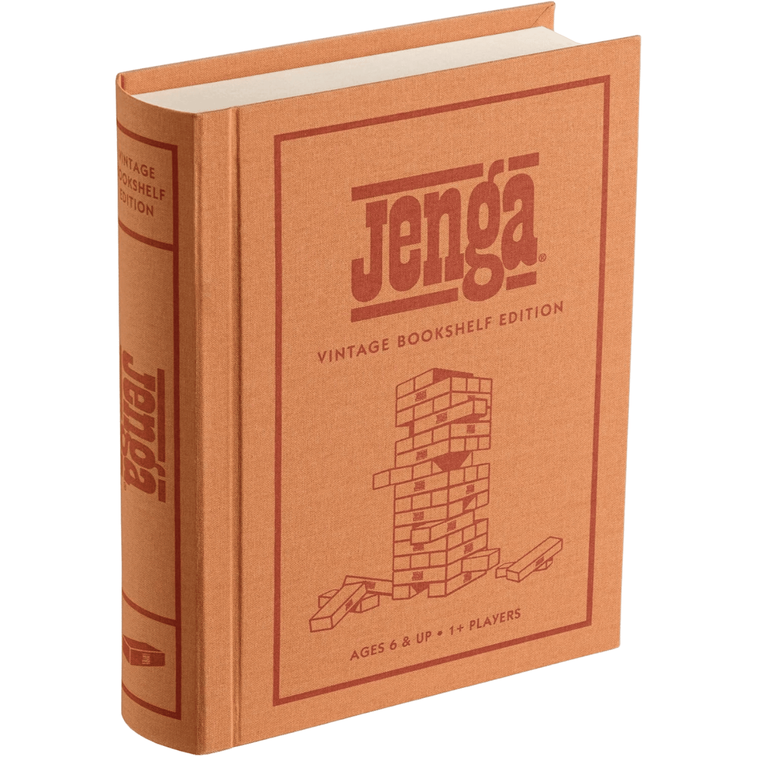 Jenga: Vintage Bookshelf Edition - Game Nerdz