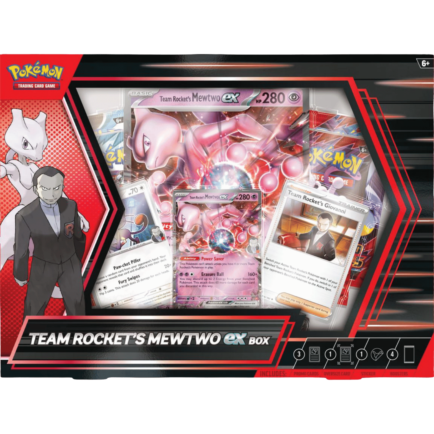 Pokemon: Team Rocket's Mewtwo ex Box - Game Nerdz