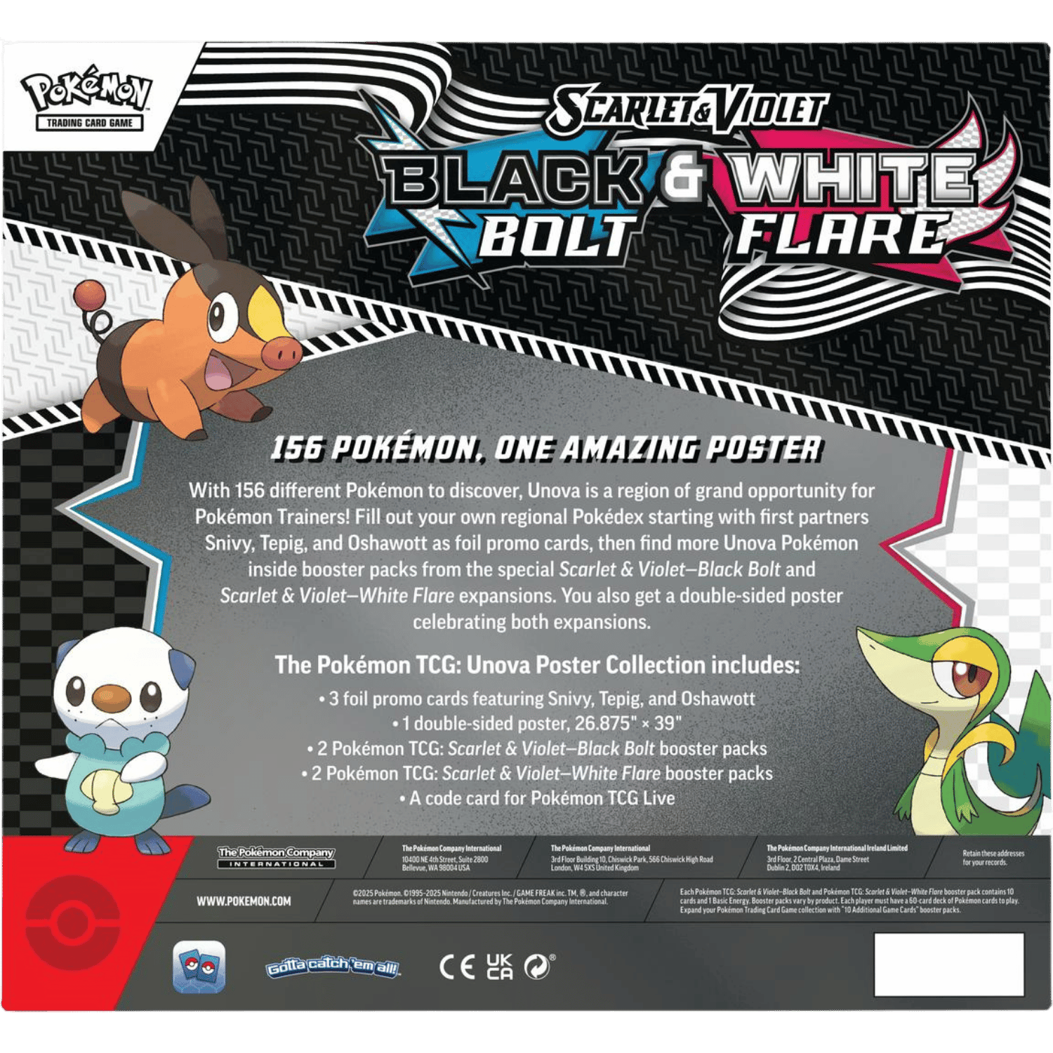 Pokmon Black & White Booster Pack  Factory Sealed TCG Cards, Scarlet &  Violet Era