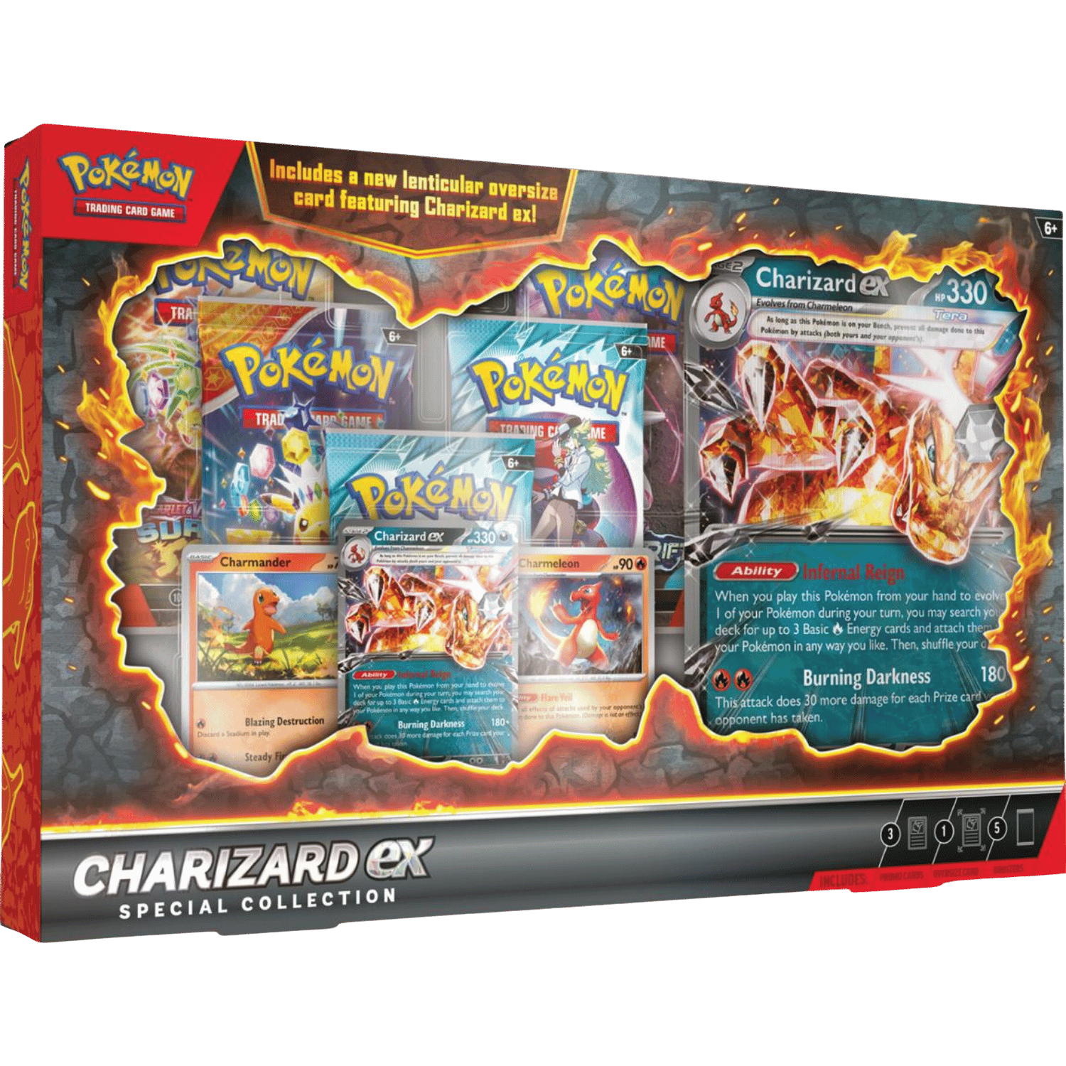 ポケモンカードゲーム CHARMANDER/CHARMELEON/CHARIZARD EX Amazon.com: Charizard ex 066/165 - Pokemon 151 - Double Rare