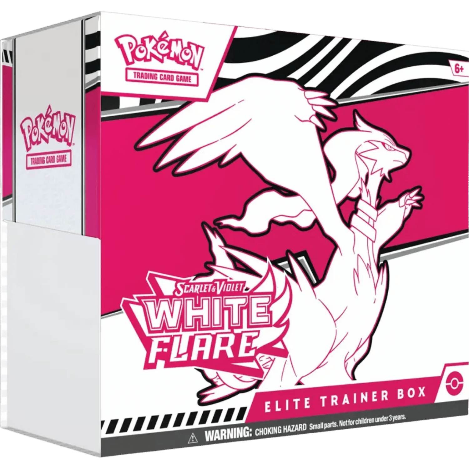 英語版 ポケモンカードゲーム ホワイト フレア エリート トレーナーボックス Pokemon: Scarlet & Violet - White Flare - Elite Trainer Box - Game