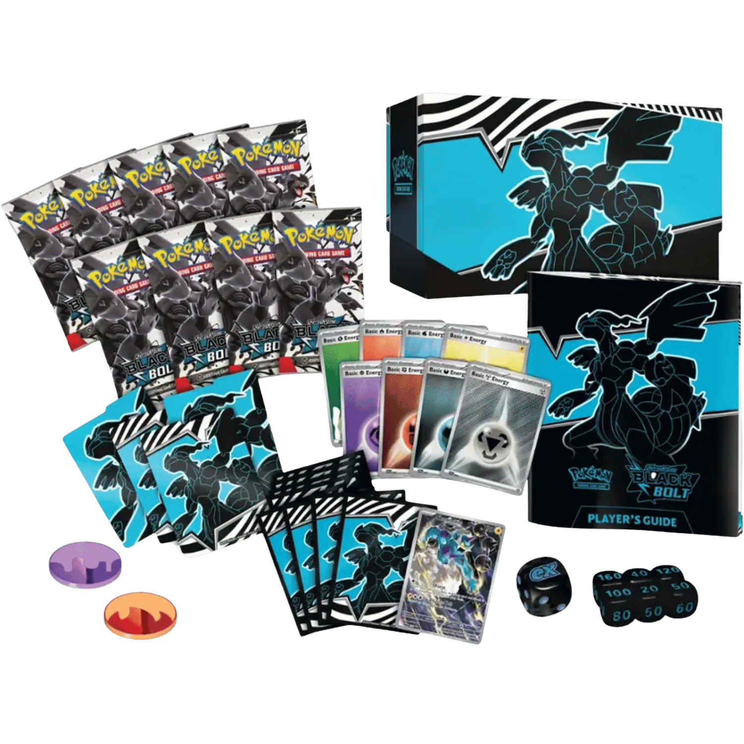 Pokemon: Scarlet & Violet - Black Bolt - Elite Trainer Box - Game