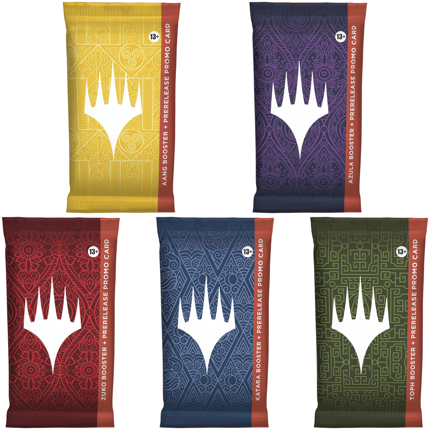 Magic: The Gathering - Avatar: The Last Airbender - Prerelease Pack (Set of  5) - Game Nerdz
