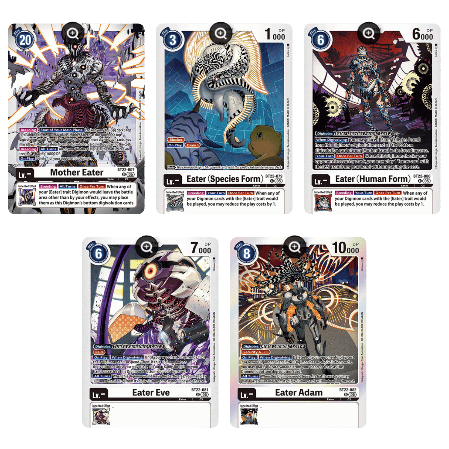 Digimon TCG: Cyber Eden - Booster Box BT22 (Sealed Case) - Game Nerdz