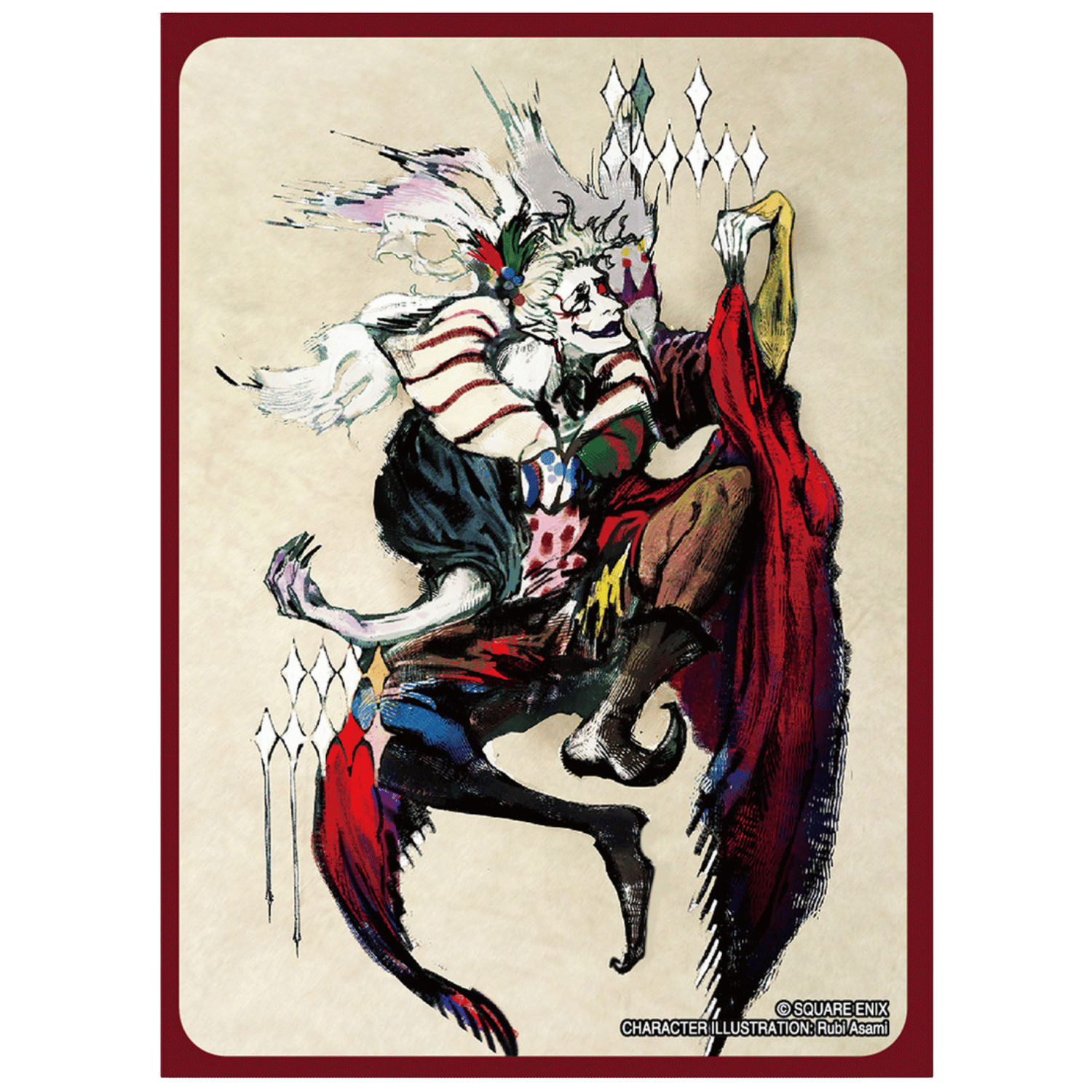 Final Fantasy VI: Kefka FFCSS-12 - Card Sleeves (100ct) - Game Nerdz