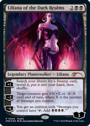 Liliana of the Dark Realms (MEDIA-004) - Media Promos Foil - Game
