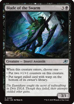 Blade of the Swarm (EOE-090) - Edge of Eternities - Game Nerdz
