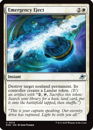 edge of eternities mtg land cards Magic: The Gathering Commander Deck exclusive alternate Magic the Gathering Edge of