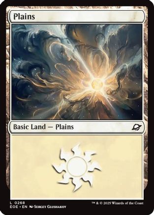 Plains (0268) (EOE-268) - Edge of Eternities Foil - Game Nerdz
