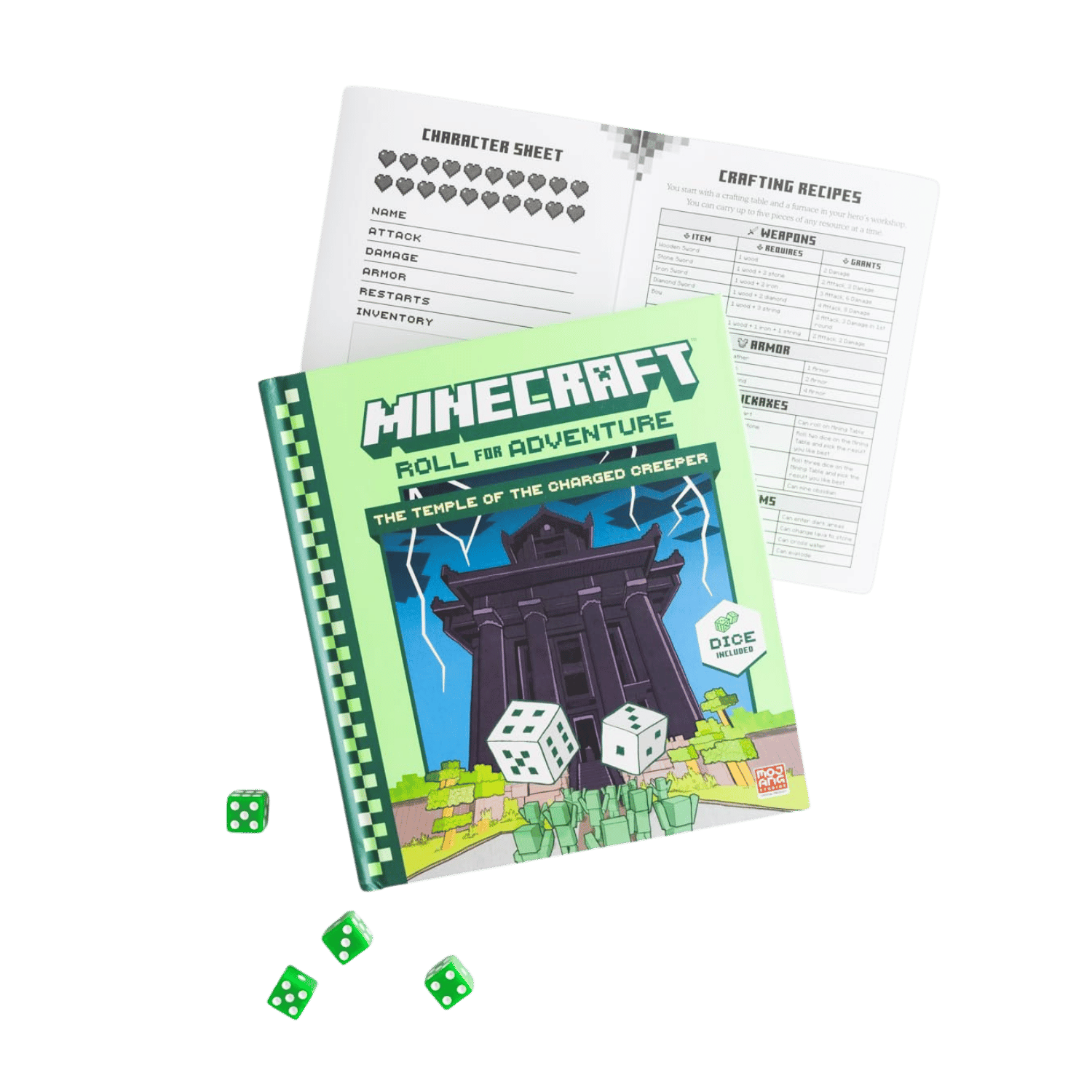 Creeper クリーパー No.25 ~No.30 6冊セット　ファイル Minecraft: Roll for Adventure - The Temple of the Charged Creeper