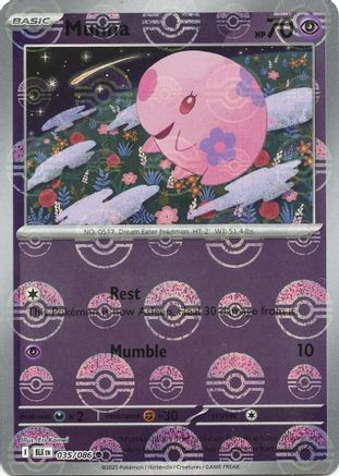 pokemon munna card - (48) 30 Retreat Cost Musharna - Unified Minds Pokémon