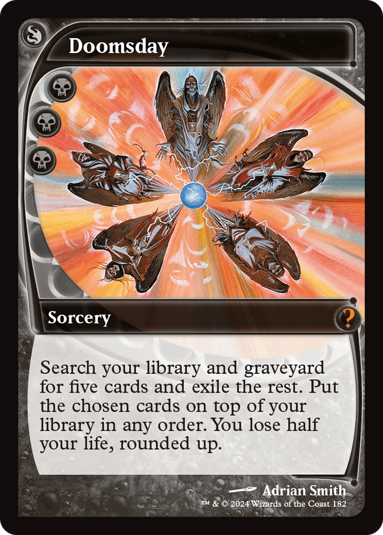 Doomsday (MB2-182) - Mystery Booster 2 Foil - Game Nerdz Doomsday (MB2-182) - Mystery Booster 2 Foil - Game Nerdz