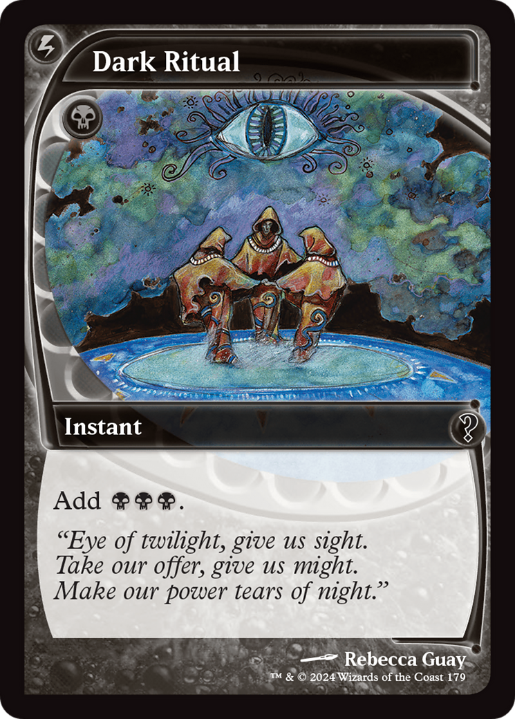 cards like dark ritual mtg grant me the power I am due Magic: The Gathering - Most