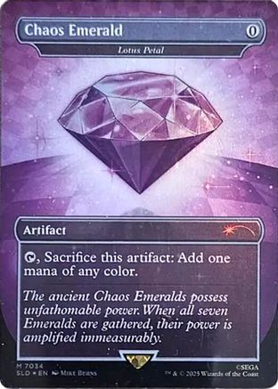 Chaos Emerald - Lotus Petal (7034) (SLD-7034) - Secret Lair Drop
