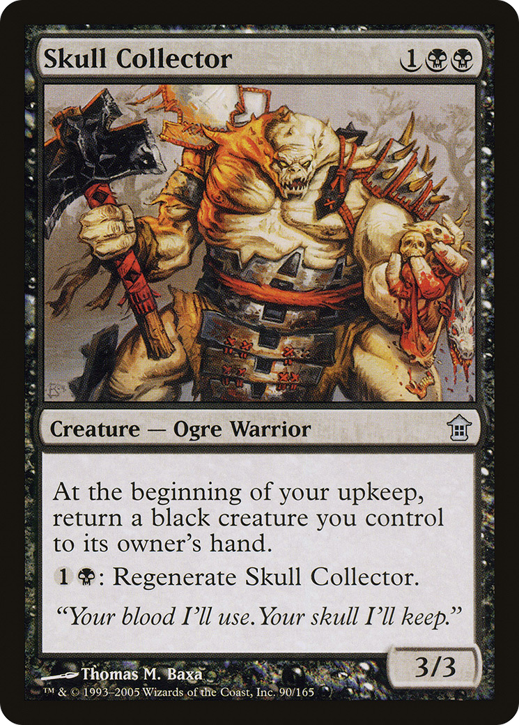 mtg saviors of kamigawa card list Hand Honor #12 Uncommon of Lightly played Equip only as a sorcery.) Art by Brian Snoddy. Skull Collector (SOK-090) - Saviors