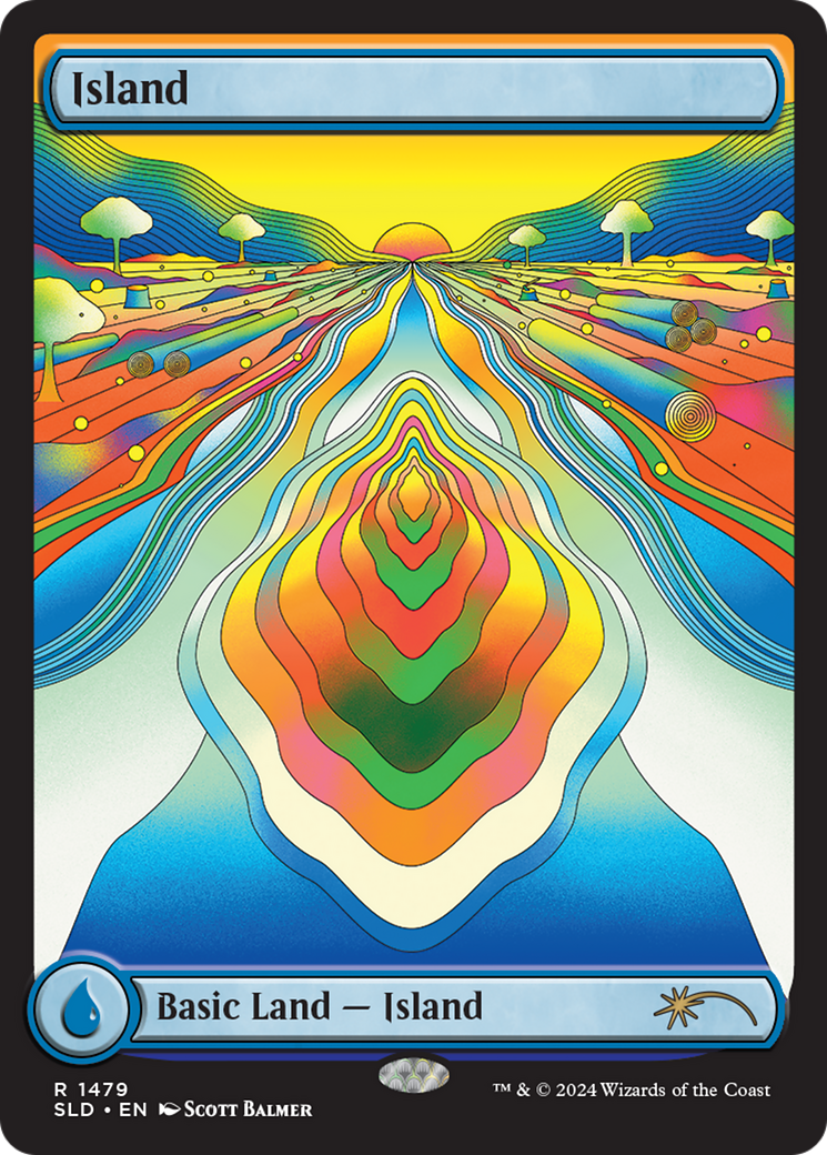 Island (SLD-1479) - Secret Lair Drop Foil - Game Nerdz