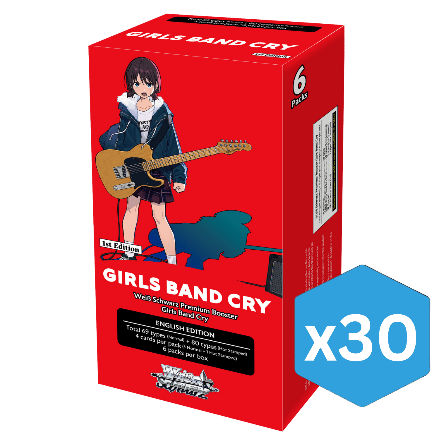 Weiss Schwarz: Girls Band Cry - Premium Booster Box (Sealed Case) - Game  Nerdz