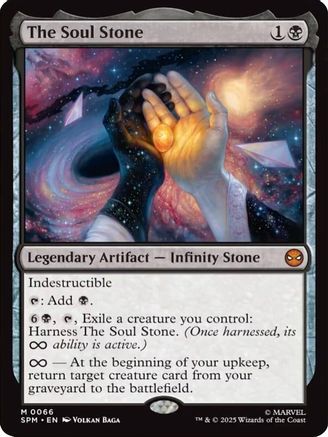The Soul Stone (SPM-066) - Marvel's Spider-Man Foil - Game Nerdz