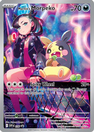 Marnie's Morpeko 206 - SV Scarlet Violet Promo Cards Holofoil