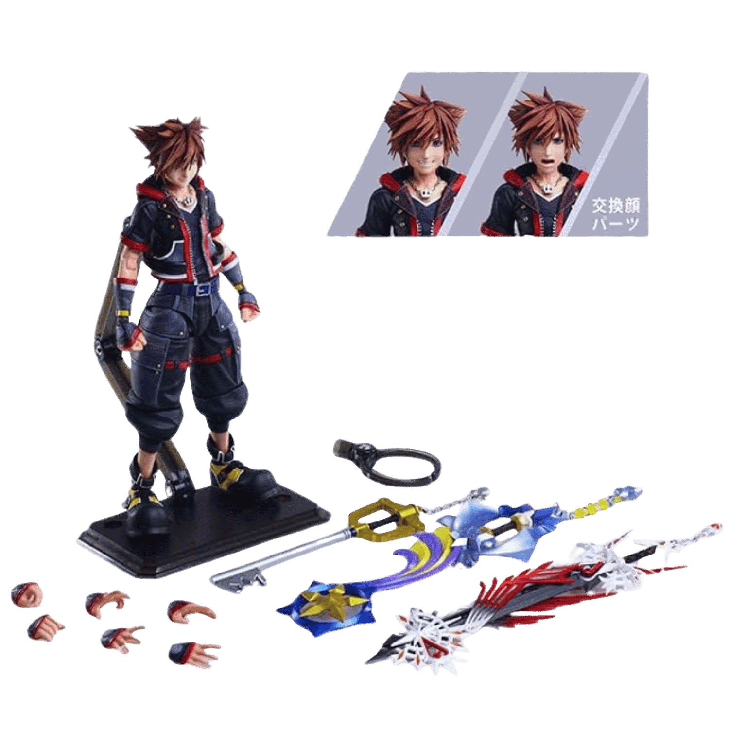 Kingdom Hearts III: Sora - Play Arts Kai Action Figure (Ver