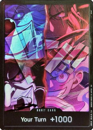DON!! Card (English Version 2nd Anniversary Set) One Piece Promotion Cards  Foil - Game Nerdz