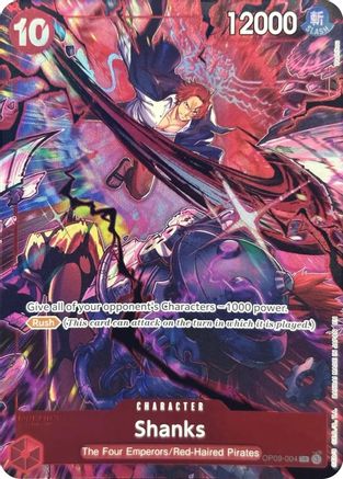 Shanks (004) (English Version 2nd Anniversary Set) (OP09-004) One