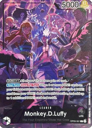 Monkey.D.Luffy (English Version 2nd Anniversary Set) (OP09-061