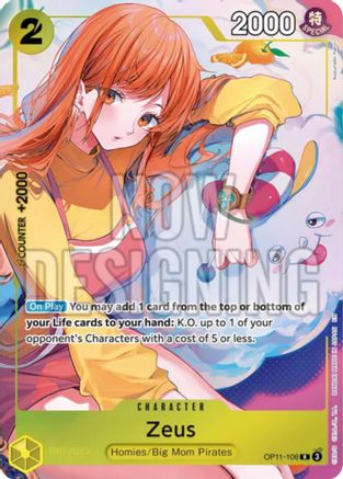 Zeus (Official Playmat -Bandai Card Games Fest 24-25 Edition