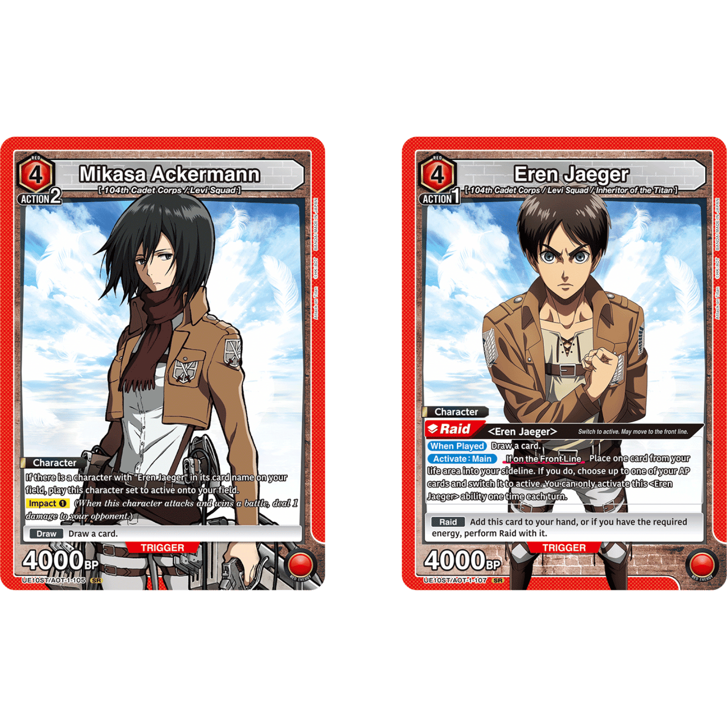 Union Arena: Attack on Titan - UE10ST Starter Deck - Game Nerdz