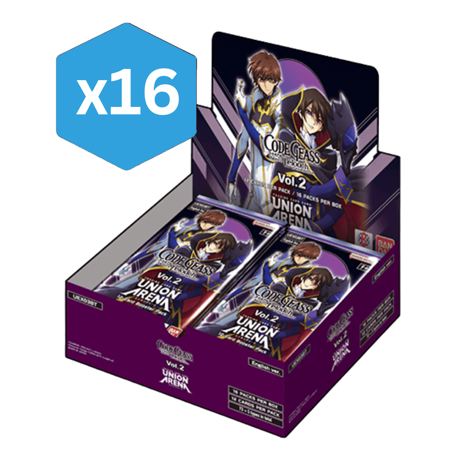 Union Arena: Code Geass - Lelouch of the Rebellion Vol. 2