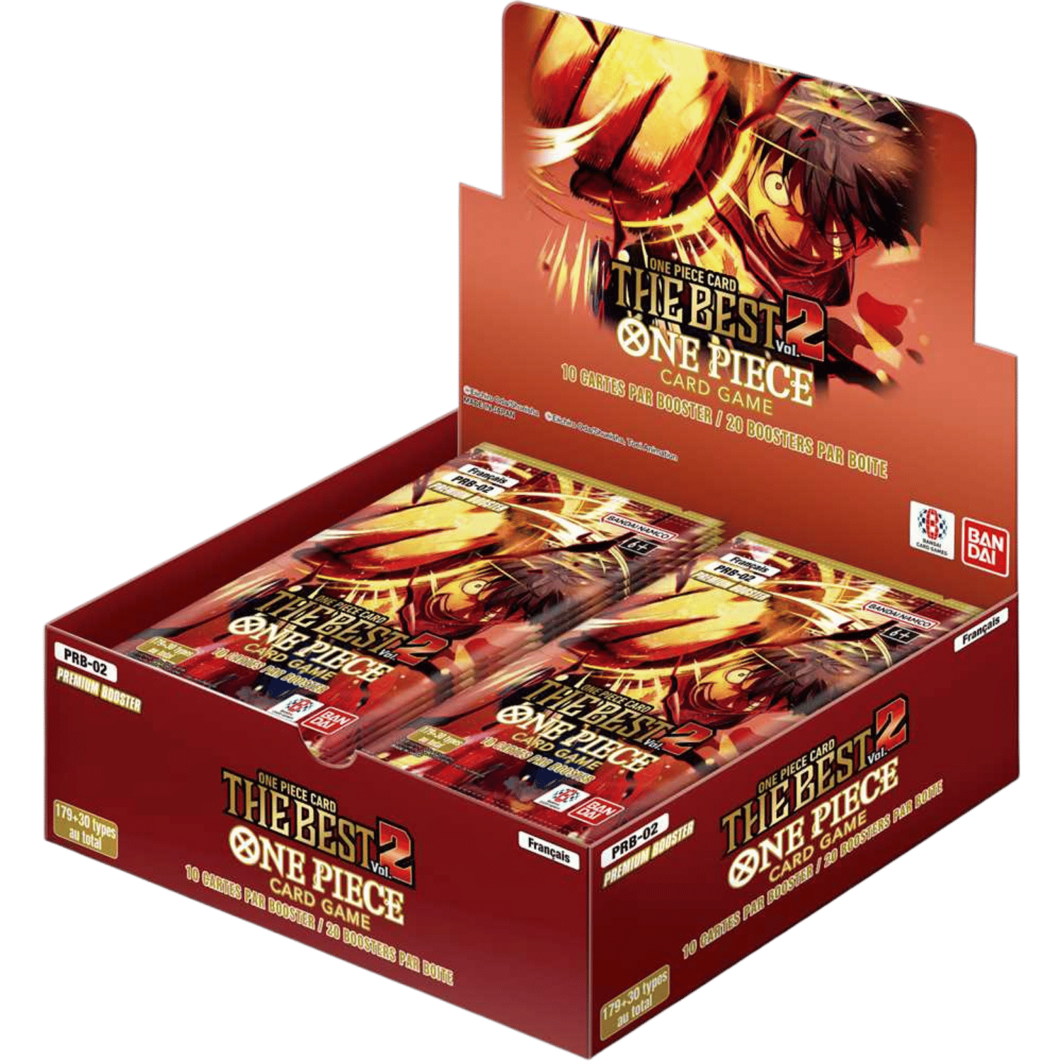ONE PIECE CARD THE BEST vol.2　3BOX One Piece TCG: One Piece Card The Best Vol.2 - Premium
