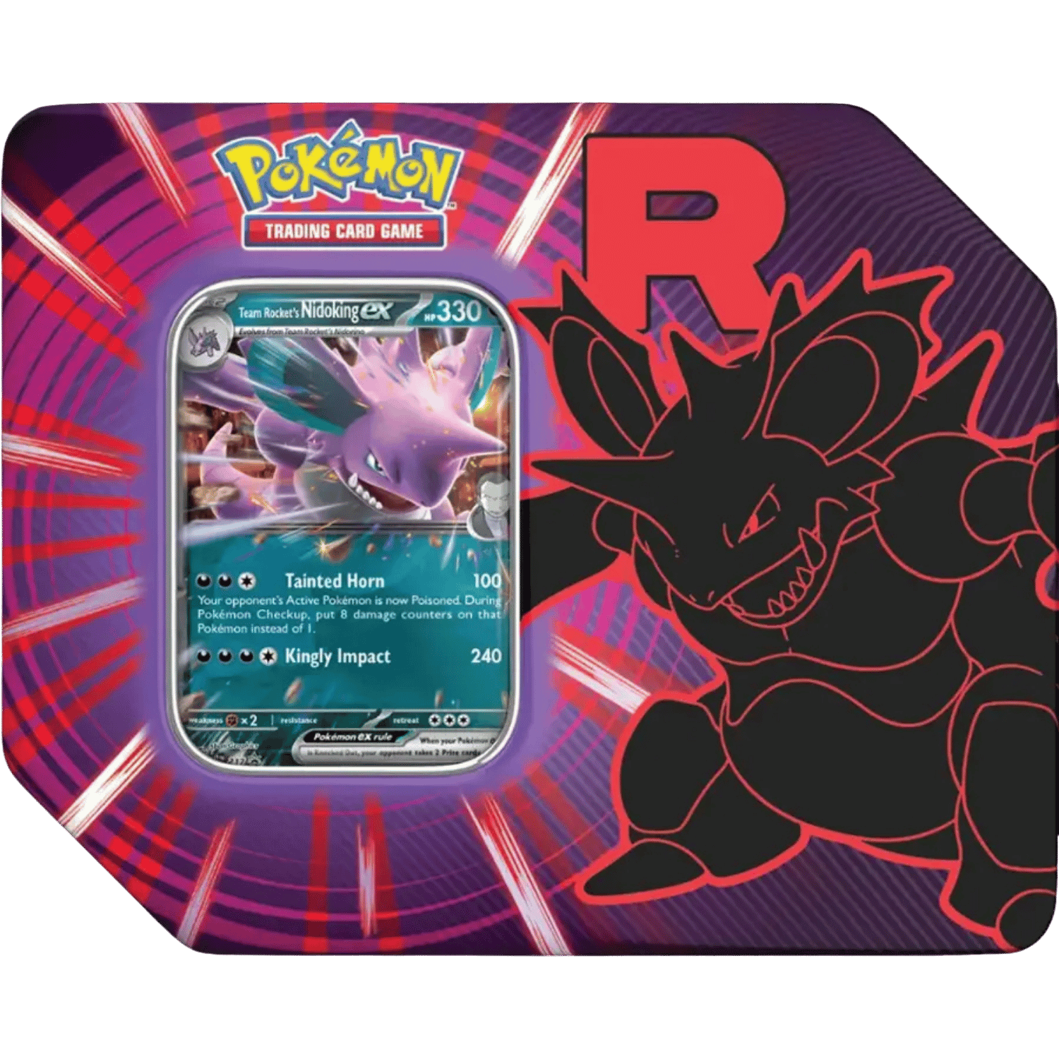 Pokemon: Team Rocket Tin (Set of 3) - Game Nerdz