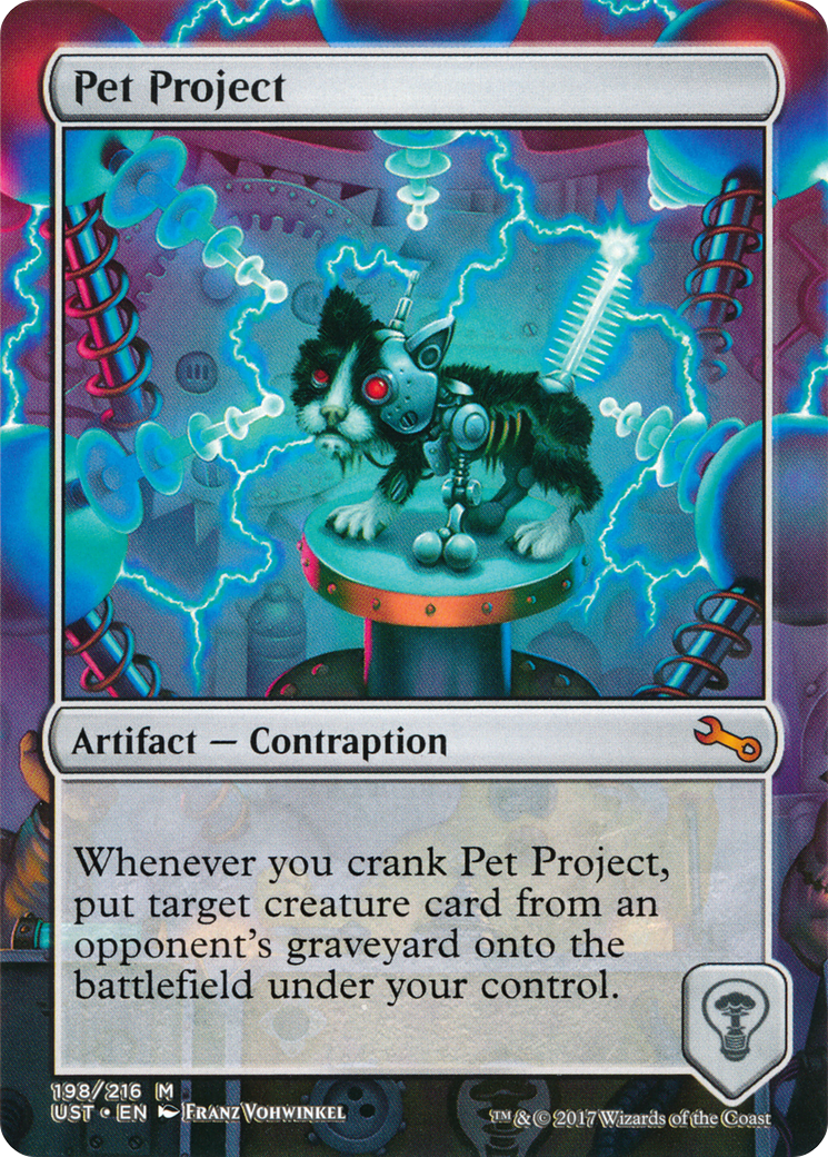 Pet Project (UST-198) - Unstable (Borderless) - Game Nerdz