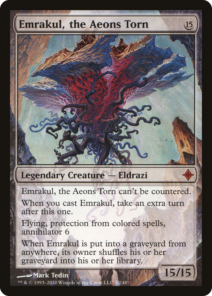 Emrakul, the Aeons Torn (ROE-004) - Rise of the Eldrazi - Game Nerdz