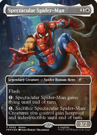 Spectacular Spider-Man (Borderless) (MEDIA-002) - Media