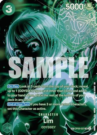 Lim (SP) (OP09-037) Legacy of the Master Foil - Game Nerdz
