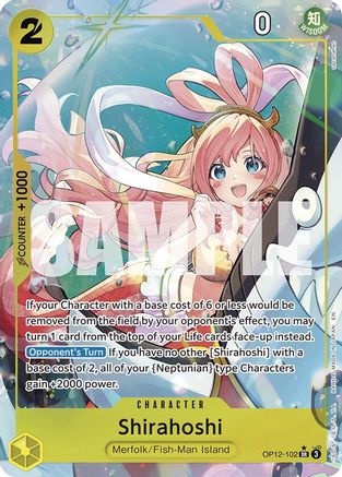 Shirahoshi (Alternate Art) (OP12-102) Legacy of the Master Foil