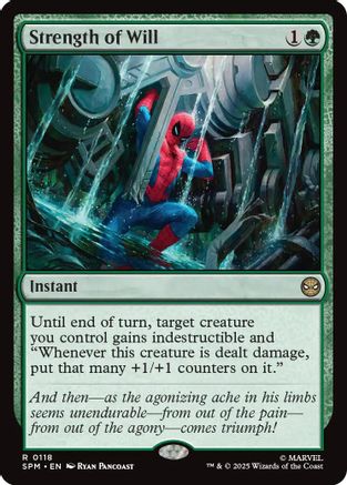 Strength of Will (SPM-118) - Marvel's Spider-Man - Game Nerdz Strength of Will (SPM-118) - Marvel's Spider-Man - Game Nerdz