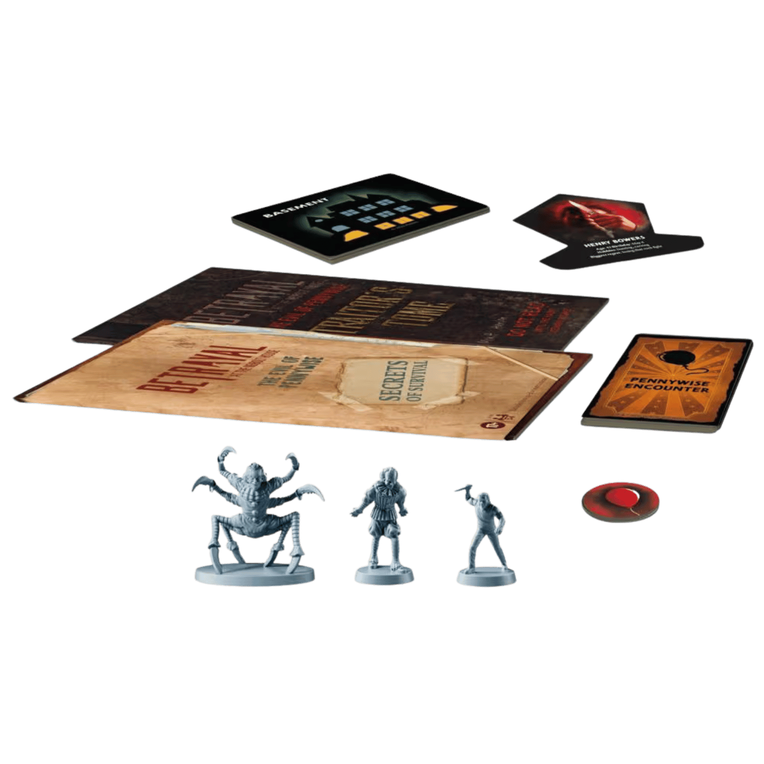 Betrayal At House On The Hill Board Game 2nd Ed 100% Complete